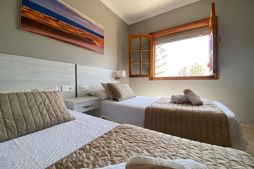 2 Apartments With Private Pool At Villa Diaz Aleman Salobre  Exterior photo