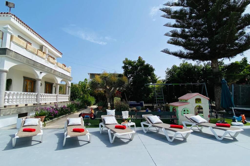2 Apartments With Private Pool At Villa Diaz Aleman Salobre  Exterior photo