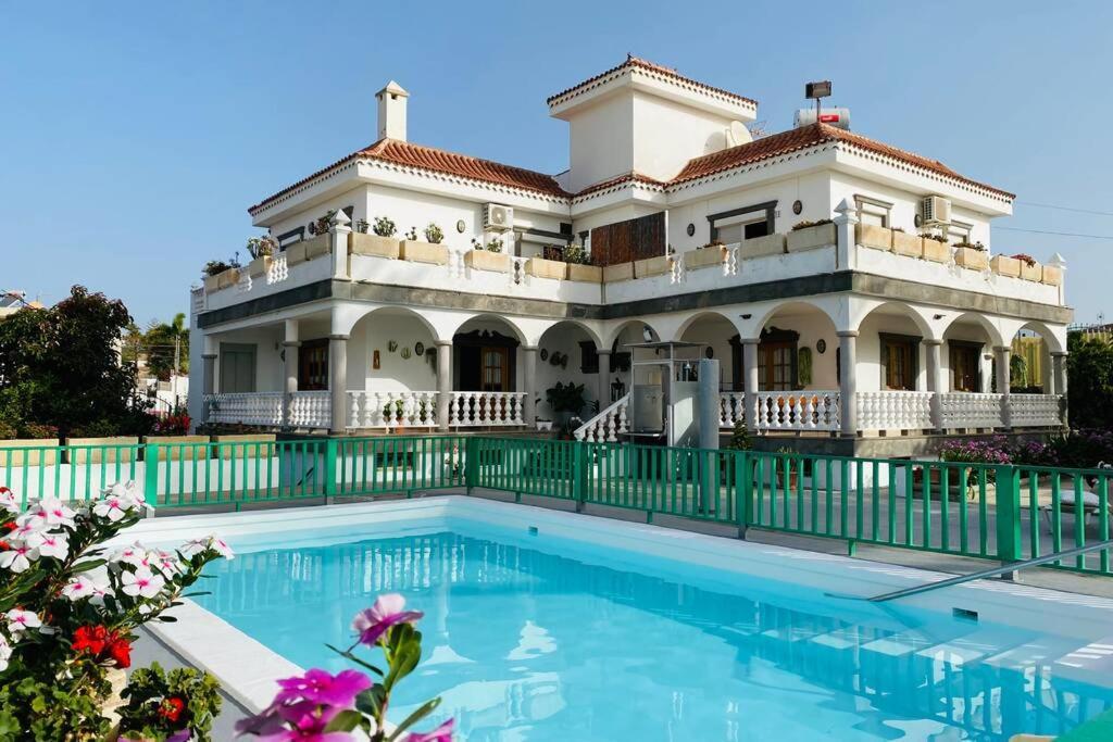 2 Apartments With Private Pool At Villa Diaz Aleman Salobre  Exterior photo